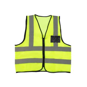 Reflective vest - Lime (Inc Red Alert Cleaning/Guarding on back)